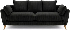 SofaSelection Harlow 2 Seater Sofa - Black