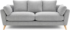 SofaSelection Harlow 2 Seater Sofa - Silver