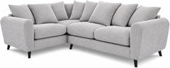SofaSelection Harlow Left Hand Corner Sofa - Silver