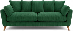 SofaSelection Harlow 3 Seater Sofa - Green