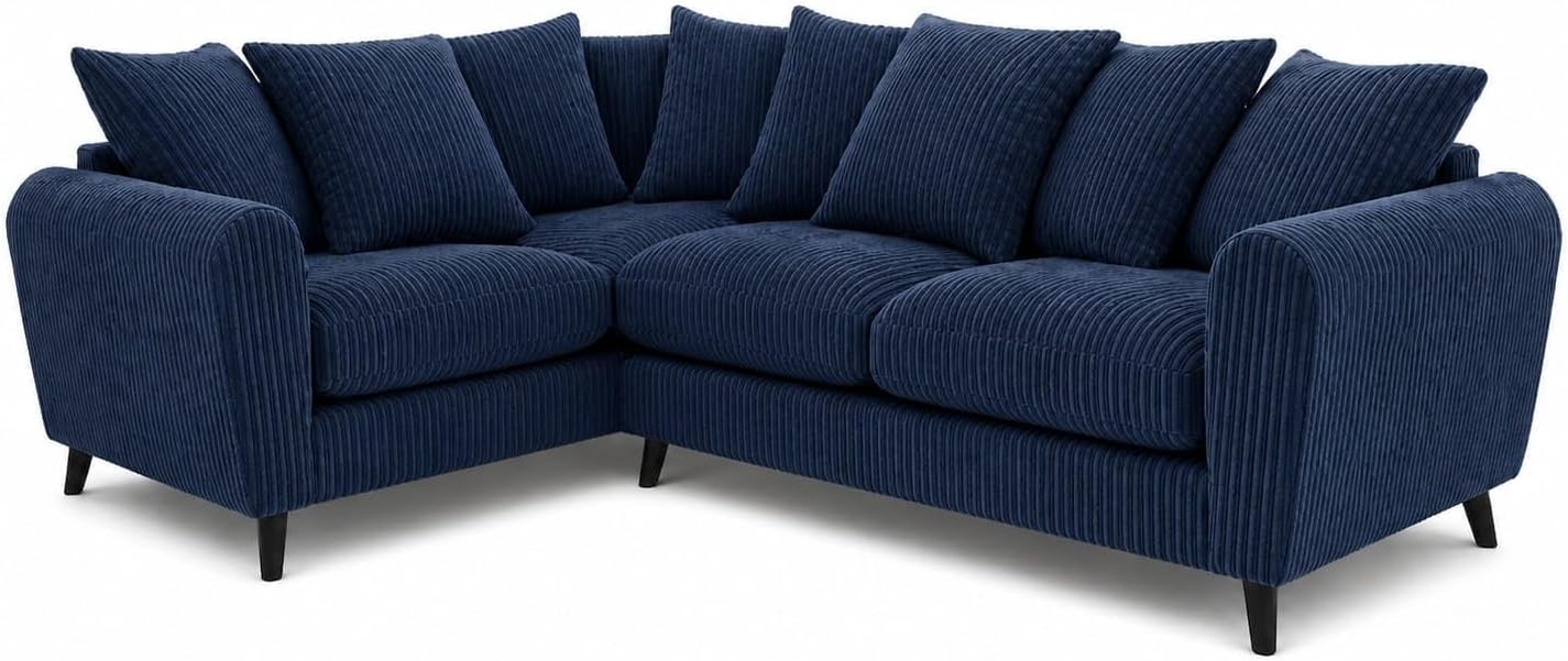 SofaSelection Harlow Left Hand Corner Sofa - Blue