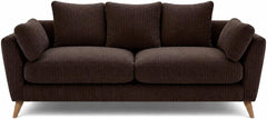 SofaSelection Harlow 2 Seater Sofa - Brown