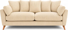 SofaSelection Harlow 3 Seater Sofa - Cream