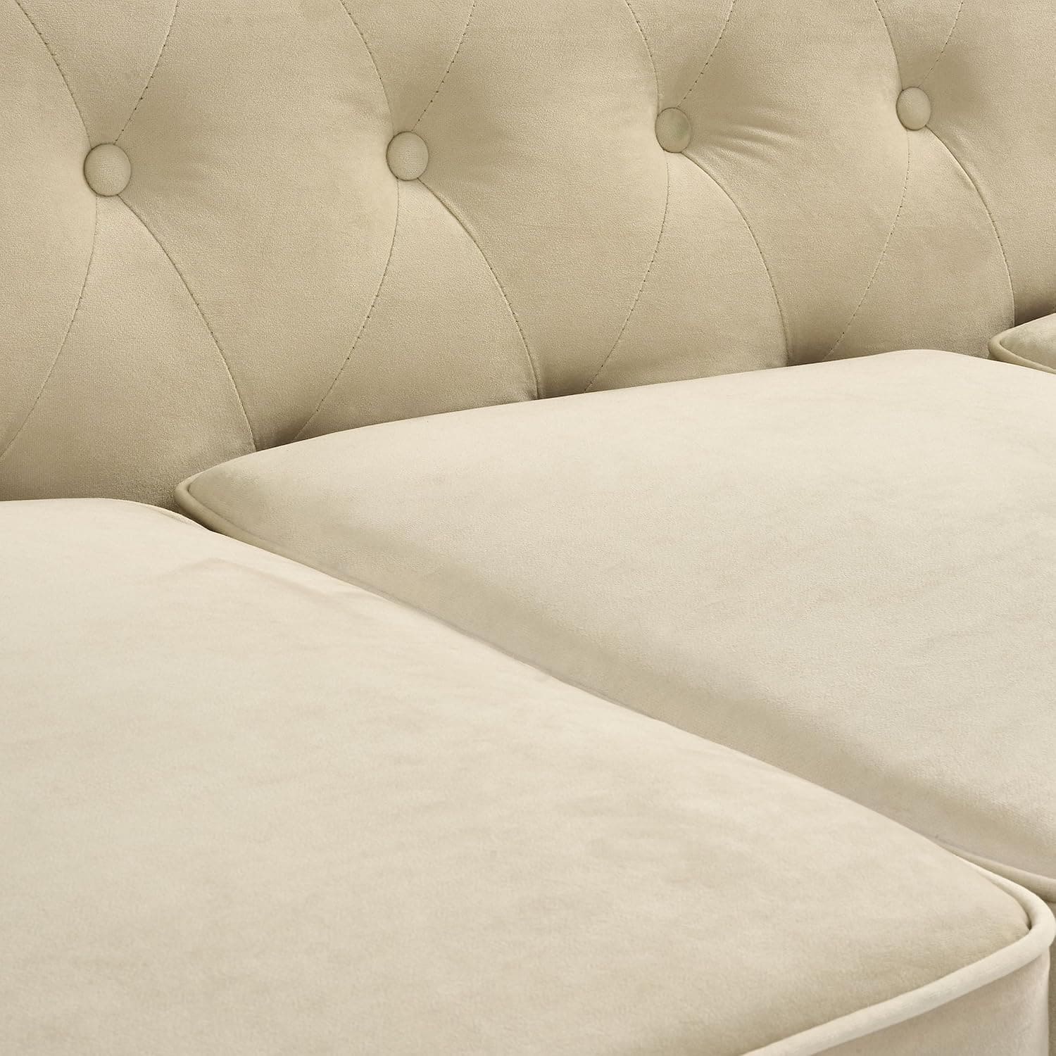 Velvet Chesterfield Sofa Suite Armchair 2 & 3 Seater | Sofa Selection UK