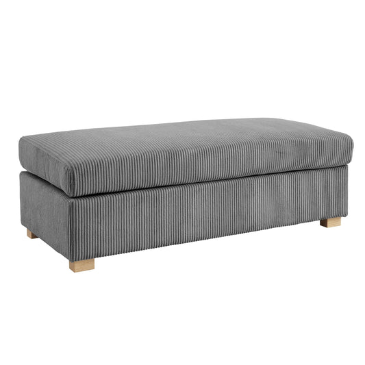Large Jumbo Cord Footstool – Versatile Ottoman for Living Rooms, Sofas & Corners