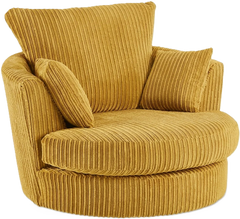 Jumbo Cord Swivel Chairs