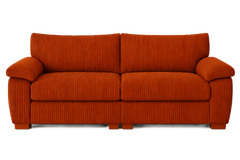 Jumbo Cord Sectional 2-Seater Sofa – Deep Cushioned Couch with Soft Fabric & Space-Saving Split Design | Compact Couch for Modern Living Rooms