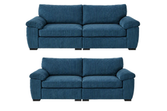 Jumbo Cord Sectional 3 and 2 Seater Sofa – Plush Support & Soft Cord Fabric, Space-Saving Split Design, Comfortable Sofa for Modern Living Rooms