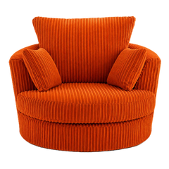 Jumbo Cord Swivel Chairs