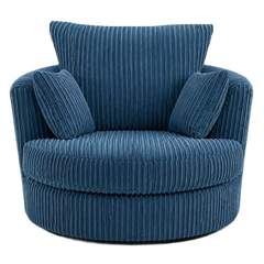 Jumbo Cord Swivel Chairs