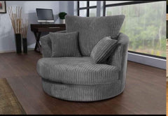 Jumbo Cord Swivel Chairs