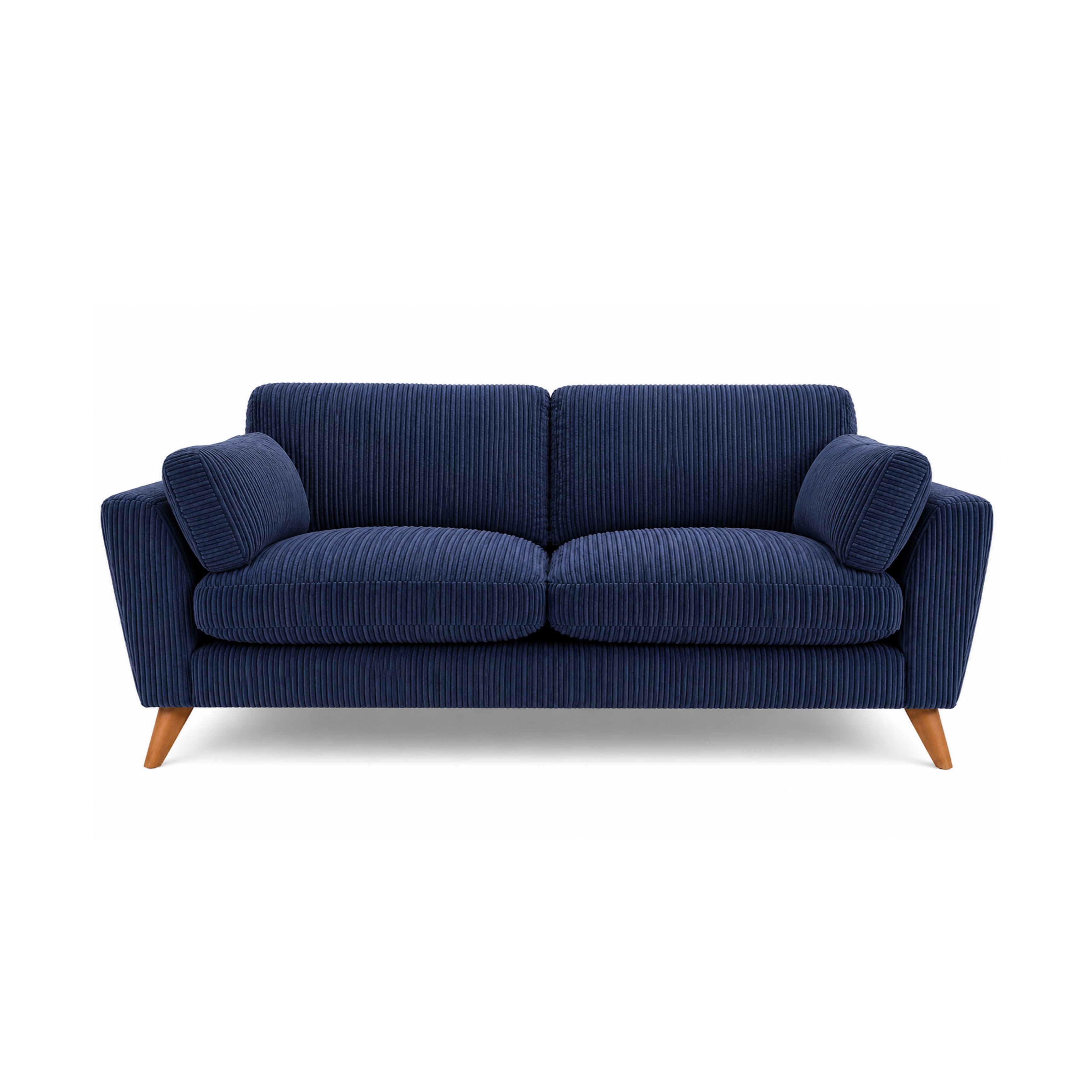 Sofa Selection Harlow High Back 3 Seater - Blue