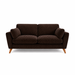 Sofa Selection Harlow High Back 3 Seater - Brown