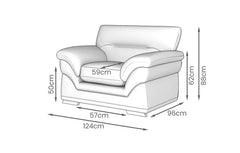 Amalfi Claude Armchair