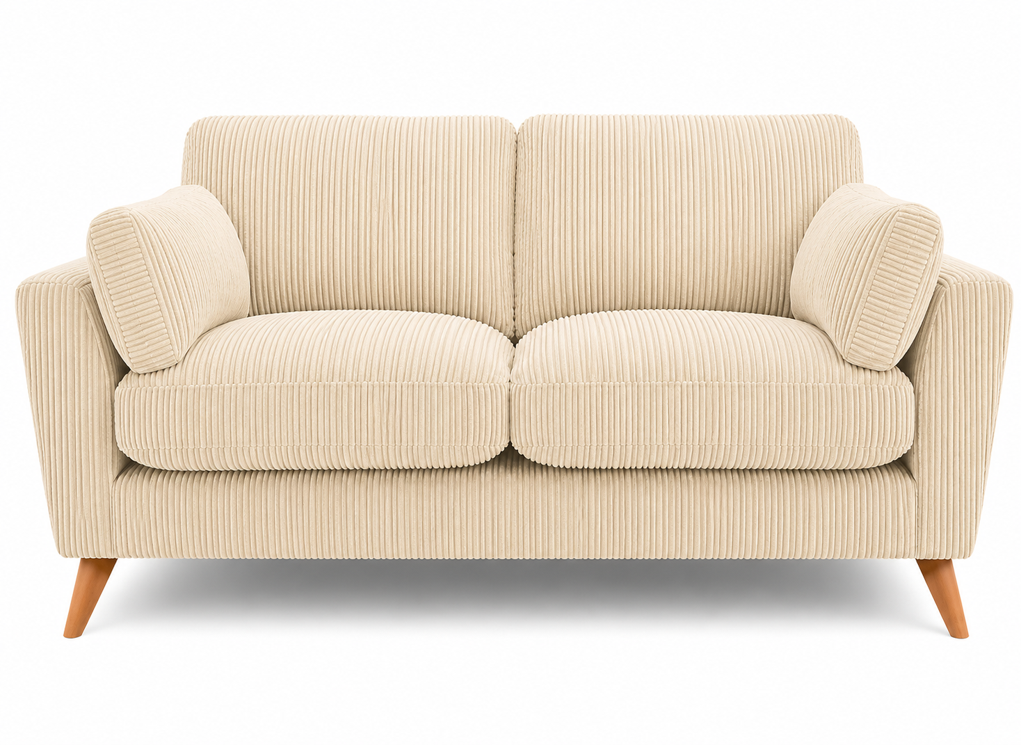 Sofa Selection Harlow High Back 2 Seater - Cream