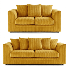 Jumbo Cord (Scatter Back) (3+2) Seater Sofa