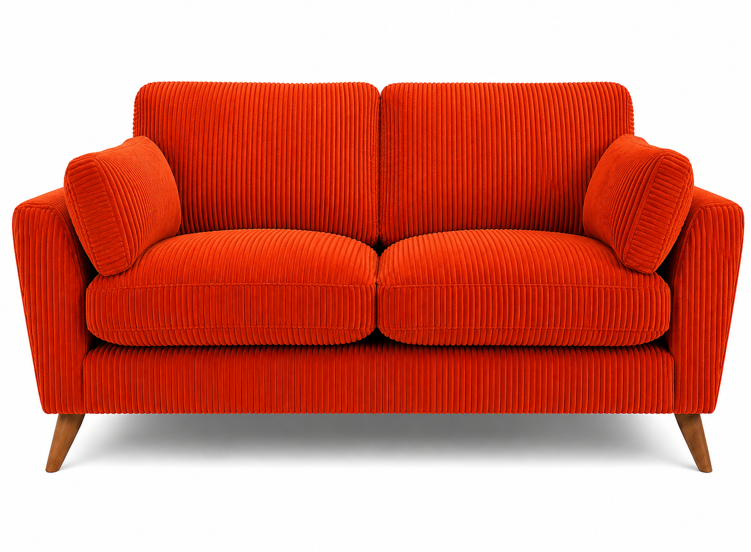 Sofa Selection Harlow High Back 2 Seater - Orange