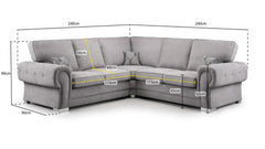 Verona 5 Seater Corner Sofa