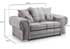 Verona (Scatter Back) 2 Seater Sofa