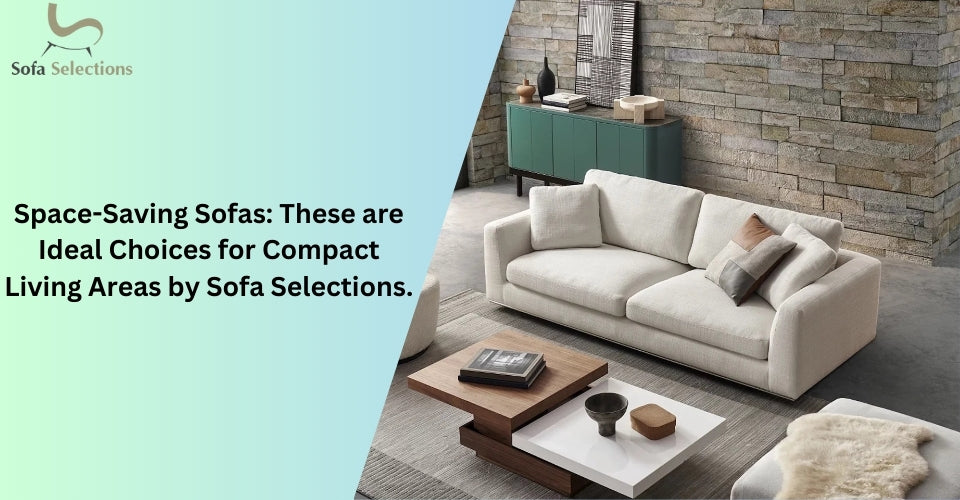 Space-Saving Sofas: These are Ideal Choices for Compact Living Areas by Sofa Selections.