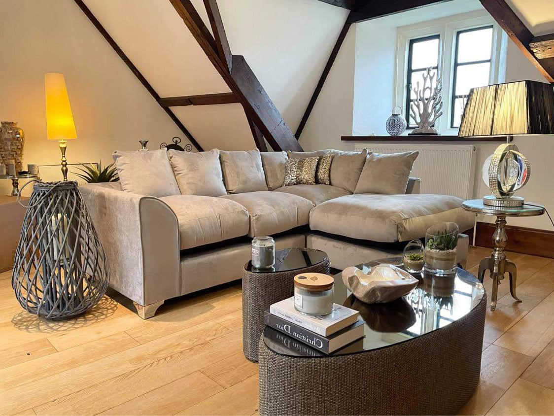Plush Velvet Sofa – Sofa Selection UK