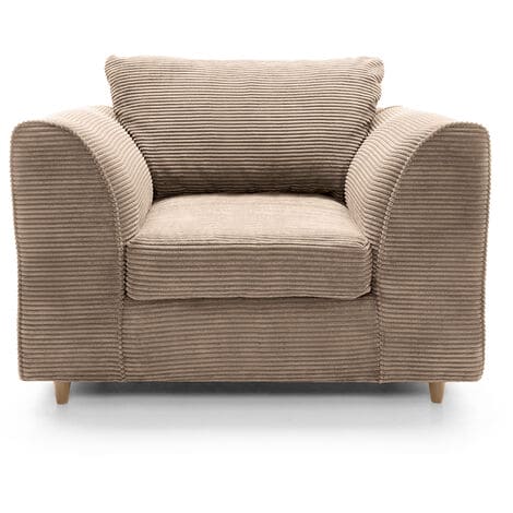 Melton jumbo cord tub shop chair