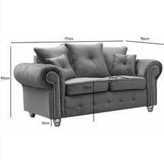 Olympia 2 Seater Sofa