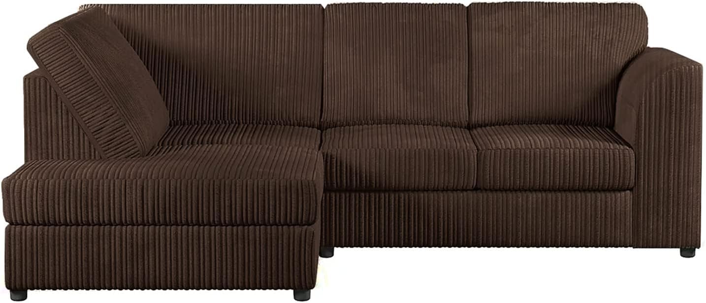 Jumbo Cord 4 Seater Corner Sofa