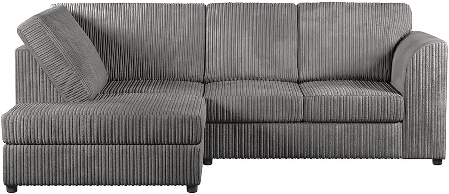 Jumbo Cord 4 Seater Corner Sofa