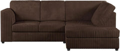 Jumbo Cord 4 Seater Corner Sofa