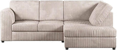 Jumbo Cord 4 Seater Corner Sofa