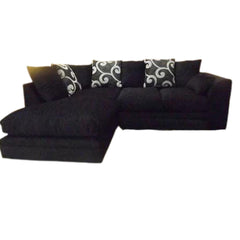 Chenille 4 Seater Corner Sofa