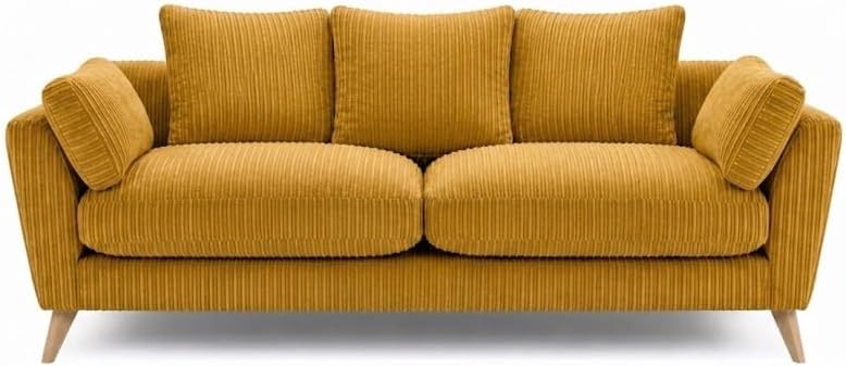 SofaSelection Harlow 2 Seater Sofa - Mustard