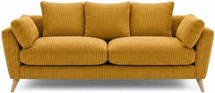 SofaSelection Harlow 2 Seater Sofa - Mustard