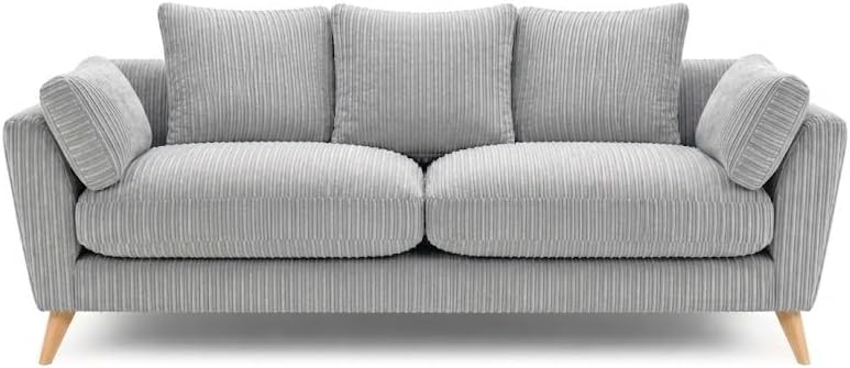 SofaSelection Harlow 2 Seater Sofa - Silver