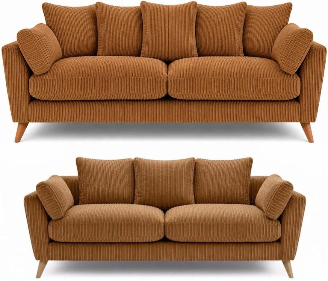 SofaSelection Harlow 3+2 Seater Sofa Set - Beige
