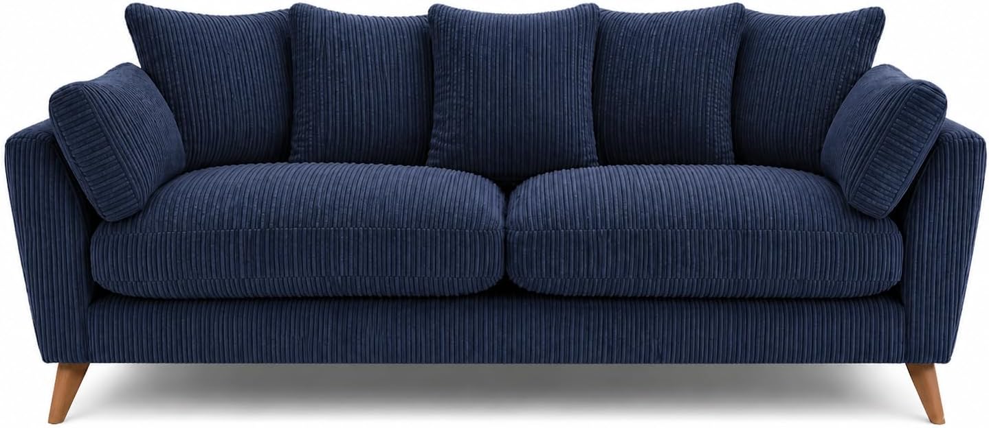 SofaSelection Harlow 3 Seater Sofa - Blue