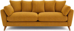 SofaSelection Harlow 3 Seater Sofa - Mustard