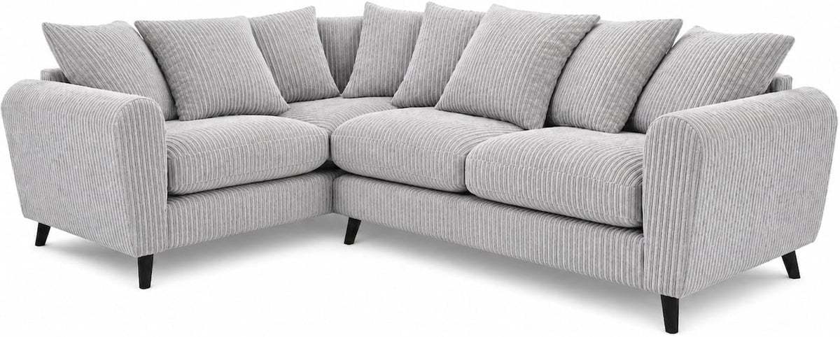 SofaSelection Harlow Left Hand Corner Sofa - Silver