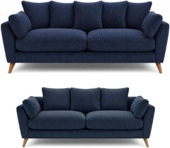 SofaSelection Harlow 3+2 Seater Sofa Set - Blue