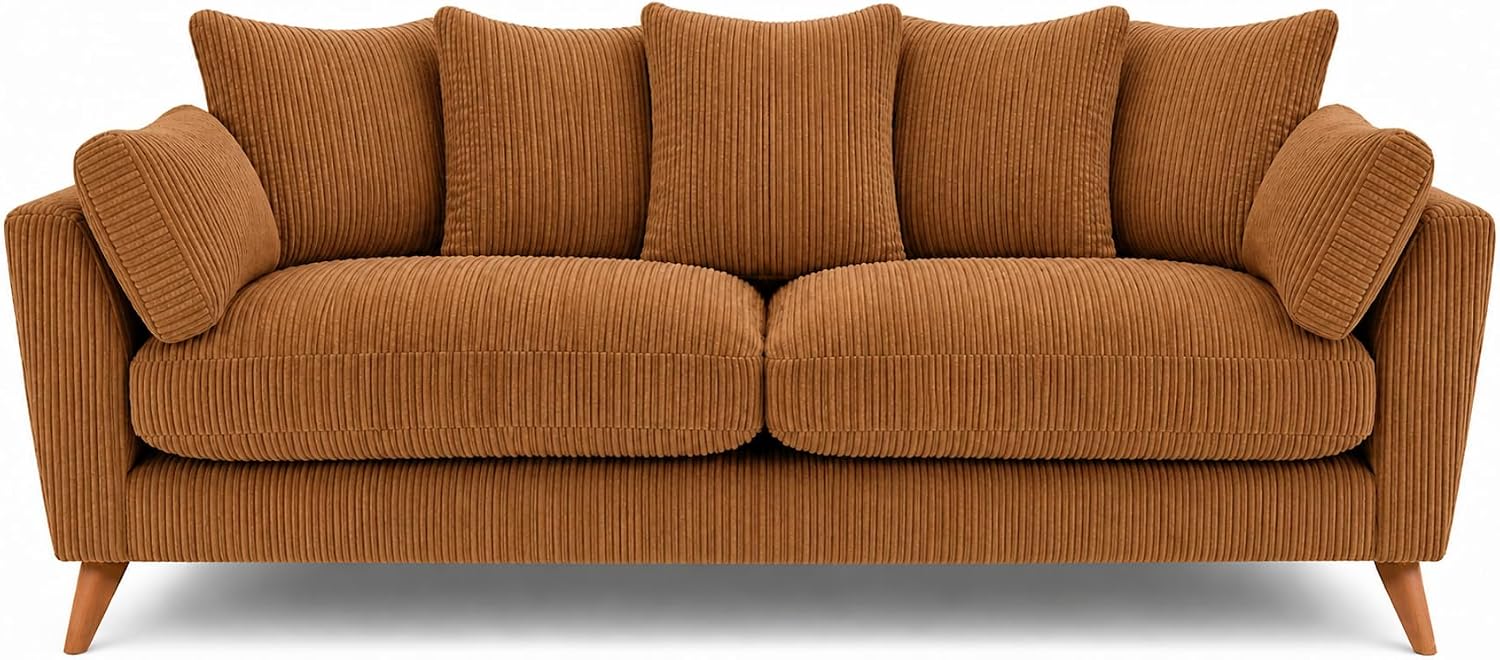 SofaSelection Harlow 3 Seater Sofa - Beige