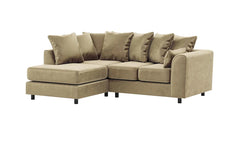 Plush Velvet 4 Seater Corner Sofa