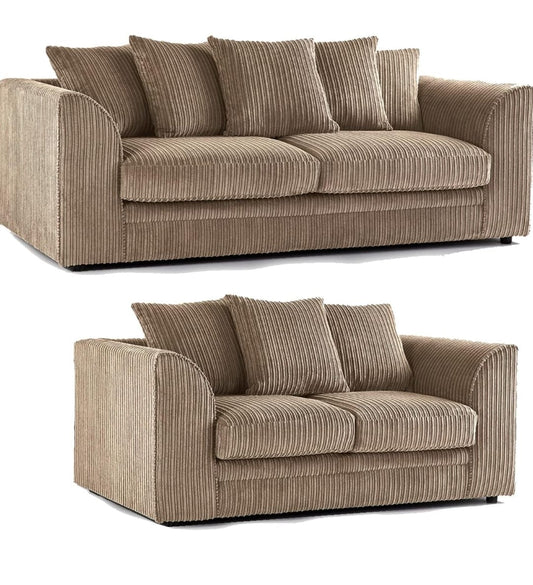 Jumbo Cord (Scatter Back) (3+2) Seater Sofa