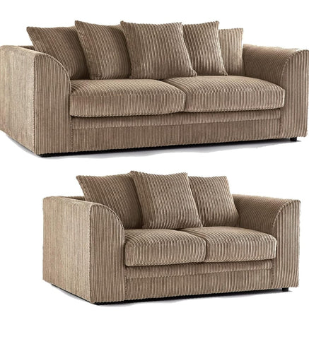 Jumbo Cord (Scatter Back) (3+2) Seater Sofa