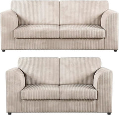 Jumbo Cord (High Back) (3+2) Seater Sofa