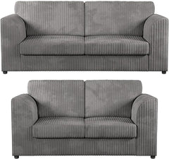 Jumbo Cord (High Back) (3+2) Seater Sofa