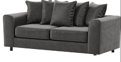 Plush Velvet 3 Seater Sofa