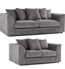 Jumbo Cord (Scatter Back) (3+2) Seater Sofa