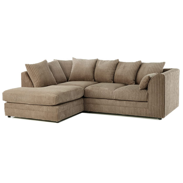 Jumbo Cord (Scatter Back) 4 Seater Corner Sofa