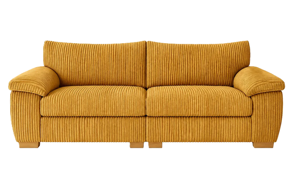 Jumbo Cord Sectional 2 Seater Sofa | Sofa Selection UK